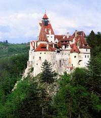 Bran castle in Transylvania, courtesy of Romanian Tourism Ministry